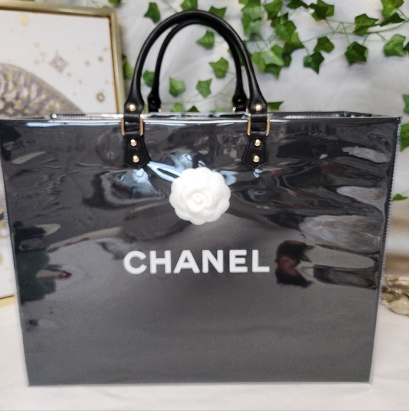 CHANEL Handbags - Chanel PVC Shopping Tote